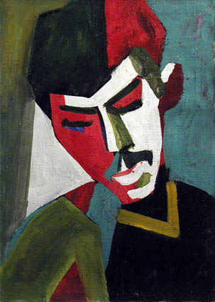 Владимир Шишков. Живопись "80-е годы". А. Царев, холст, масло